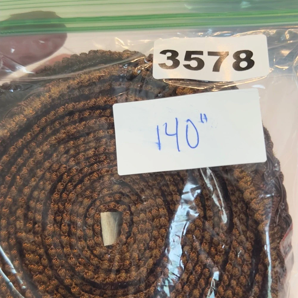Bronze Brown Scroll Gimp Braid Upholstery Trim 1 Inch Wide 140 Inches Long
